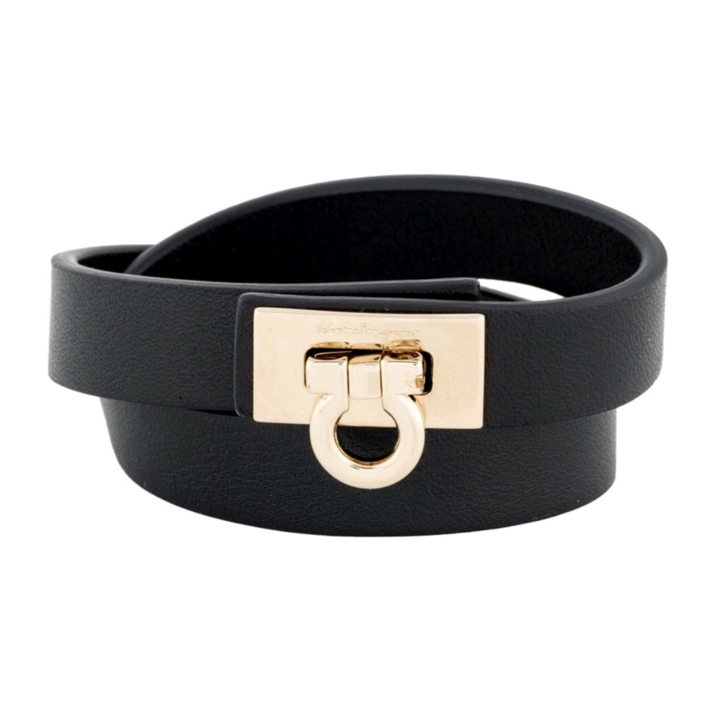 Ferragamo Mancini Double Twist Bracelet **Nwot**